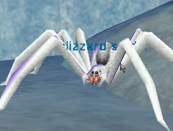 a blizzard spider