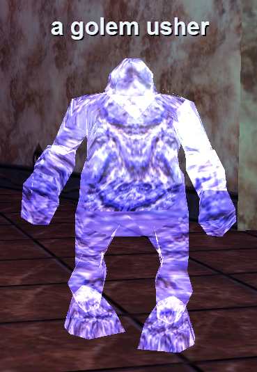 a golem usher