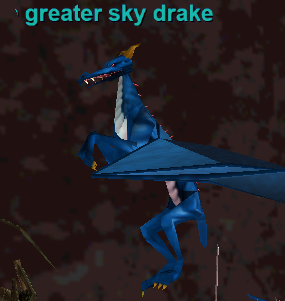 a greater sky drake
