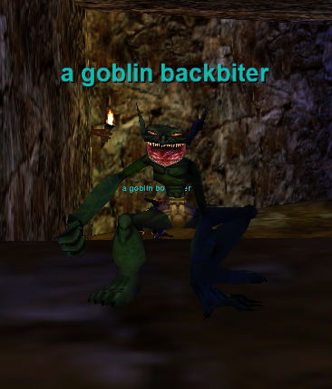 A Goblin Backbiter