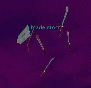A blade storm