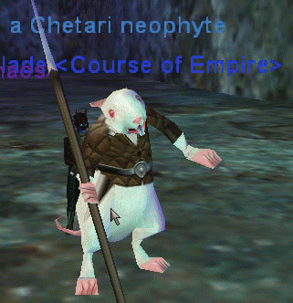 a Chetari neophyte