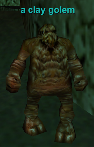 a clay golem