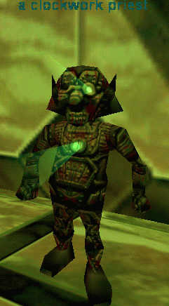 a clockwork priest