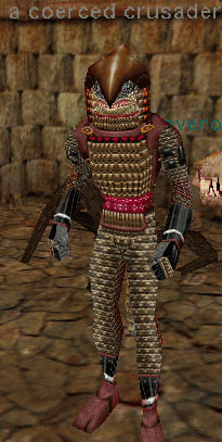 A coerced crusader