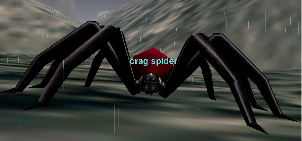 a crag spider