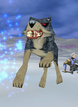 a dire wolf