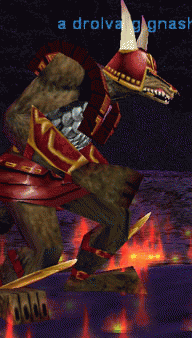 a drolvarg gnasher