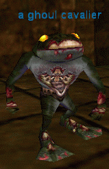 a ghoul cavalier