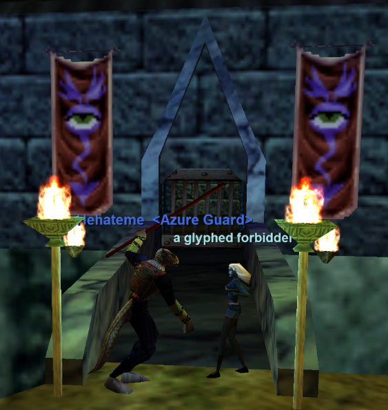 a glyphed forbidder