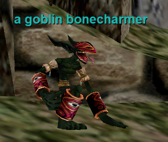 a goblin bonecharmer