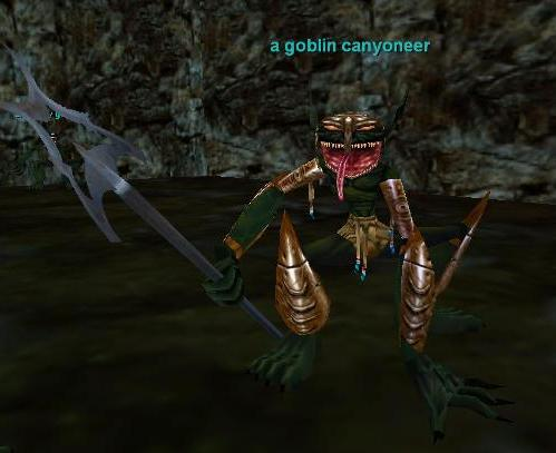 a goblin canyoneer