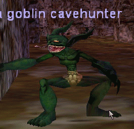 a goblin cavehunter