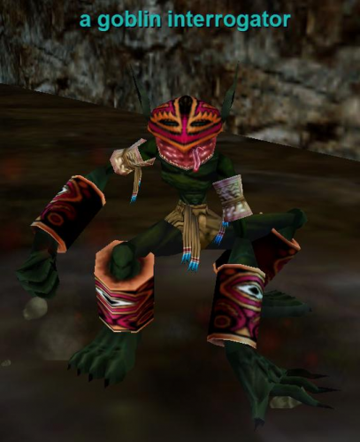 a goblin interrogator