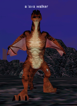 a lava walker