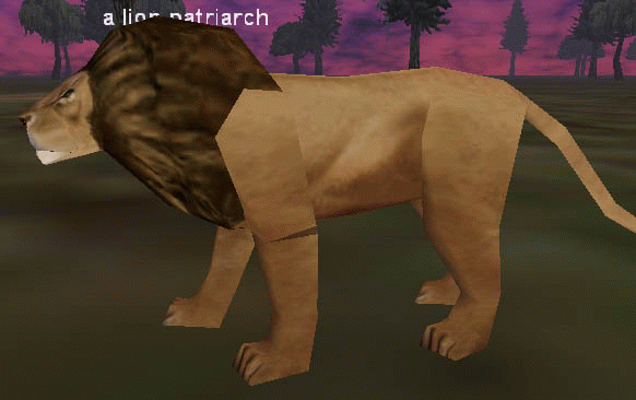 a lion patriarch