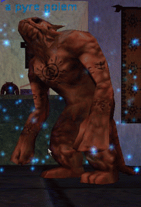 a pyre golem