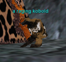 a raging kobold