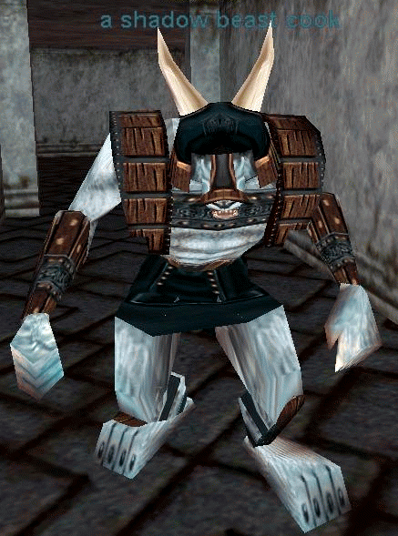 A shadow beast cook