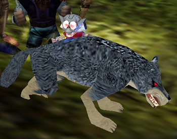 a spirit flux wolf
