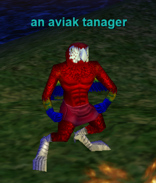 an aviak tanager