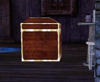 an eerie chest