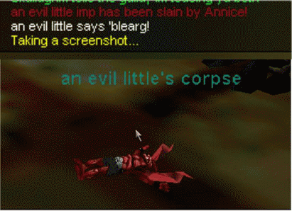 an evil little imp