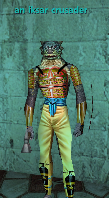 an Iksar crusader