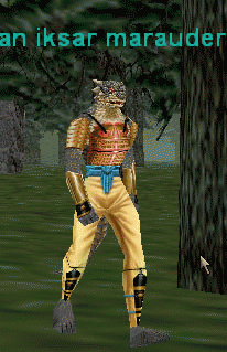 an Iksar marauder
