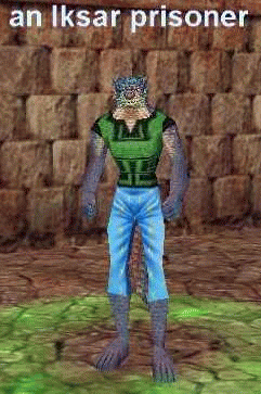 an Iksar prisoner