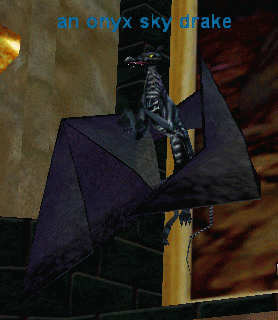 an onyx sky drake