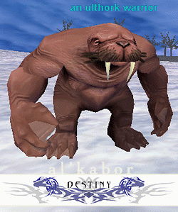 an ulthork warrior