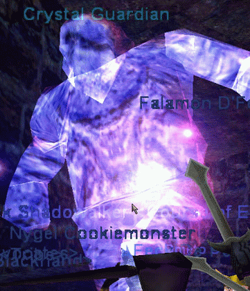 a crystal guardian