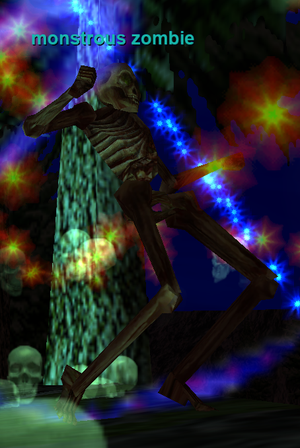 monstrous zombie