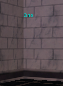 One